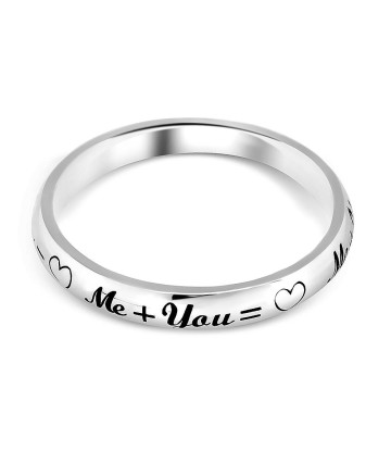 Me+You Silver Rings NSR-972n